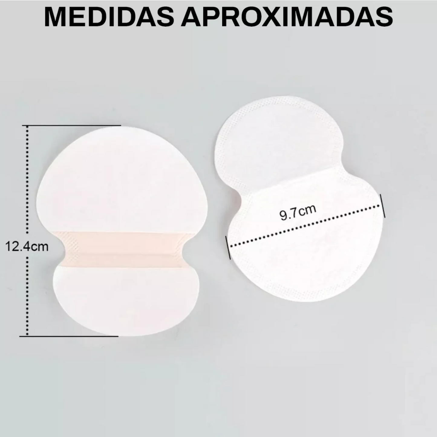 ALMOHADILLAS ABSORBENTES DE SUDOR PARA AXILAS